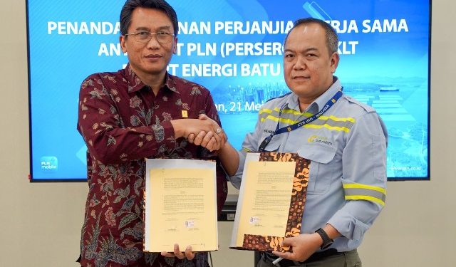 PLN UIP KLT dan PT.Energi Baru Hitam Sinergikan Jalur SUTT Melak-Kotabangun