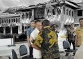 Wagub Kaltara Tinjau Kantor Bupati Bulungan Pasca Kebakaran