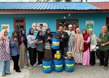 PLN UIP KLT Dukung PHBS, Ciptakan Lingkungan Sehat di Gunung Bahagia