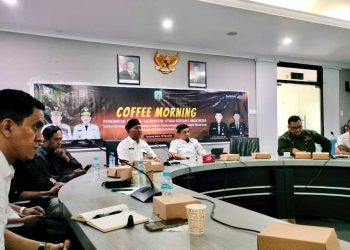 Pemprov Kaltara Gelar Coffee Morning dengan Media Untuk Jaga Stabilitas Informasi