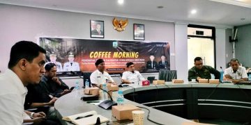 Pemprov Kaltara Gelar Coffee Morning dengan Media Untuk Jaga Stabilitas Informasi