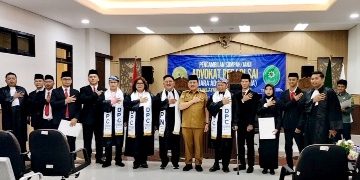 Tujuh Advokat Baru Peradi SAI Siap Mengabdi, Wagub Beri Pesan Khusus