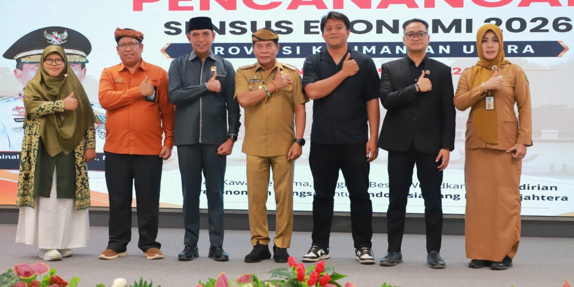 Gubernur Canangkan Sensus Ekonomi 2026, Data Akurat untuk Pembangunan Kaltara