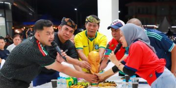 Pemprov Kaltara-TVRI Gelar Nobar Gratis, Gubernur Ajak Warga Nikmati Piala Dunia