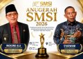 Dua Kepala Daerah Kaltara Bakal Raih Penghargaan Bergengsi pada Anugerah SMSI 2026