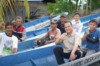 Wabup Bulungan Ingatkan  Nelayan Tak Jual Perahu Bantuan!