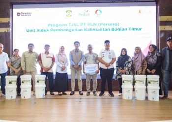 PLN UIP KLT Dorong Ketahanan Pangan Keluarga Melalui Pengelolaan Sampah