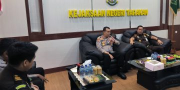 Perkuat Koordinasi Antar Penegak Hukum, Kapolres Tarakan Silaturahmi ke Kejaksaan Negeri