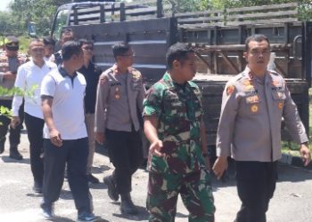 Kapolres Tarakan Kunjungi Yonif 18 Marinir, Perkuat Soliditas dan Sinergitas TNI-Polri