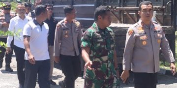Kapolres Tarakan Kunjungi Yonif 18 Marinir, Perkuat Soliditas dan Sinergitas TNI-Polri