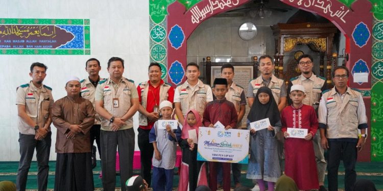 Tebar Kebahagiaan, YBM PLN UIP KLT Santuni Anak Yatim Dhuafa