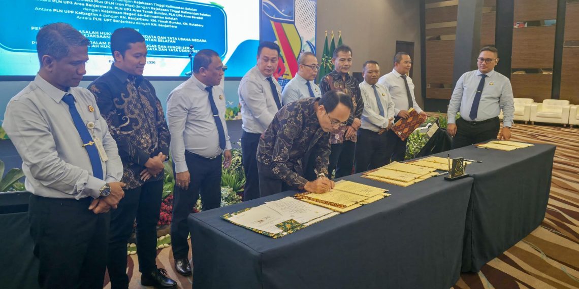 Demi Kelancaran Pembangunan Kelistrikan, PLN Group Gandeng Kejaksaan Kalsel