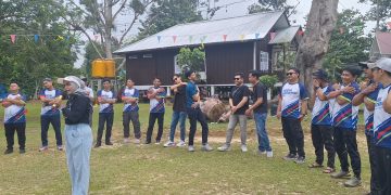 Hari Kedua Media Gathering Se Kaltara, Pertamina Gelar Outbond