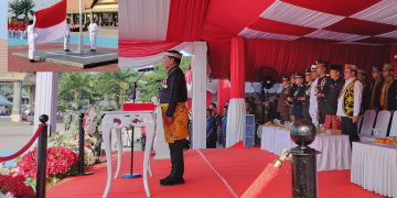 HUT ke-81 RI, Gubernur Kaltara Ingatkan Selalu Jaga Kedaulatan di Perbatasan