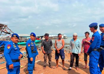 “Sambang Nusa” Ditpolairud Polda Kaltara Edukasikan Keselamatan Laut