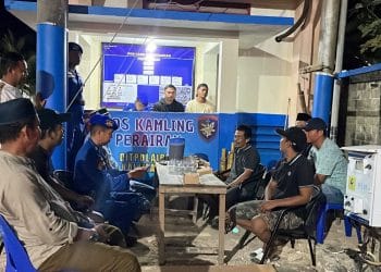 Jaga Pesisir Tetap Aman, Ditpolairud Polda Kaltara Aktifkan Pos Kamling