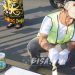 Wabup Kilat Turun Langsung, Cat dan Bersihkan Jalan Nasional di Bulungan