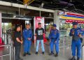 Patroli Potdirga Ditpolairud, Perkuat Keamanan Bandara Juwata Tarakan