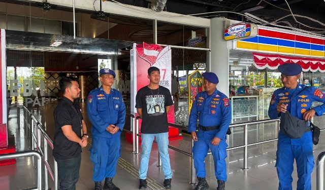 Patroli Potdirga Ditpolairud, Perkuat Keamanan Bandara Juwata Tarakan
