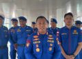 Lewat Aksi Simpatik, Ditpolairud Polda Kaltara Sebar Bendera di Pesisir Jelang 17 Agustus