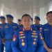 Lewat Aksi Simpatik, Ditpolairud Polda Kaltara Sebar Bendera di Pesisir Jelang 17 Agustus