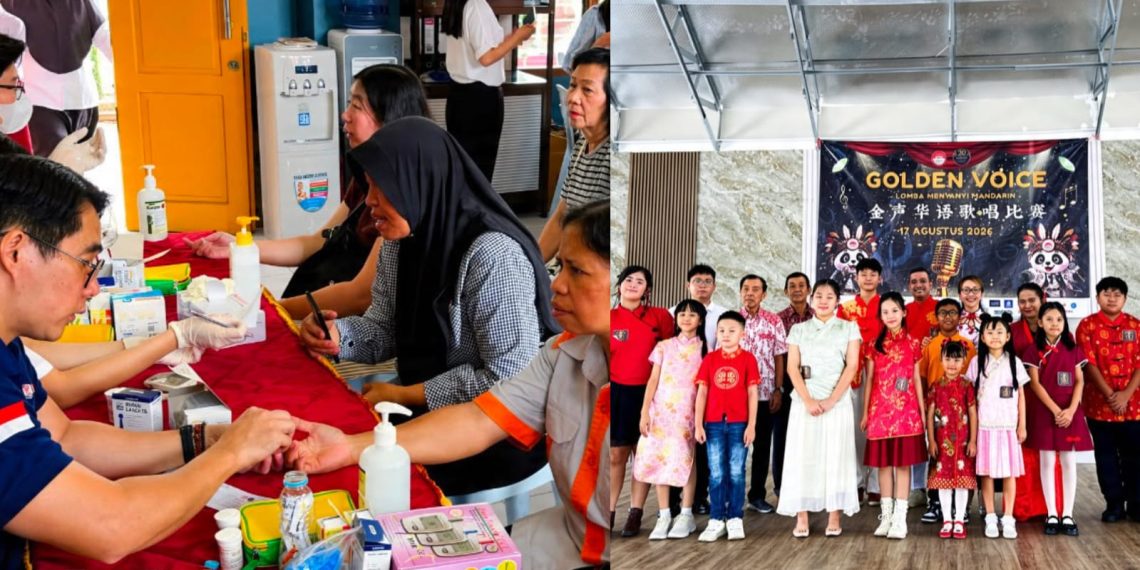 Donor Darah dan Lomba Mandarin, Meriahkan HUT Sekolah Indo Tionghoa