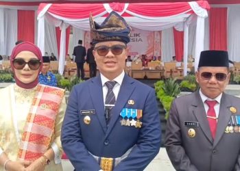 Upacara Perdana 17 Agustus di Puspem KTT, Tuai Pujian Bupati Ibrahim
