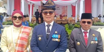 Upacara Perdana 17 Agustus di Puspem KTT, Tuai Pujian Bupati Ibrahim