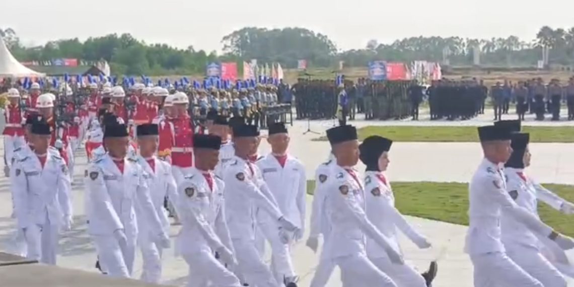 Paskibraka KTT Siap Ukir Sejarah di Upacara Perdana HUT ke-81 RI di Puspem