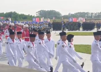 Paskibraka KTT Siap Ukir Sejarah di Upacara Perdana HUT ke-81 RI di Puspem