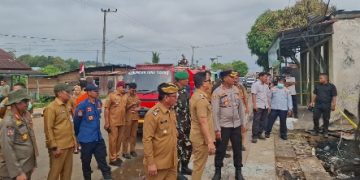 Bupati Ibrahim Ali Berduka, Beri Jaminan Para Korban akan di Bantu Pemkab KTT