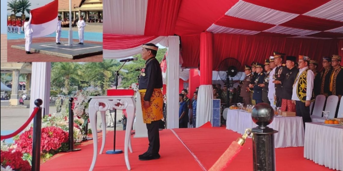 HUT ke-81 RI, Gubernur Kaltara Ingatkan Jaga Kedaulatan RI di Perbatasan