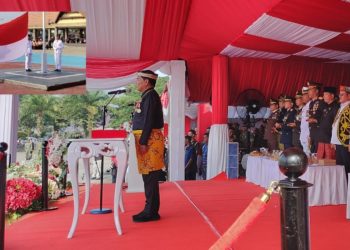 HUT ke-81 RI, Gubernur Kaltara Ingatkan Jaga Kedaulatan RI di Perbatasan