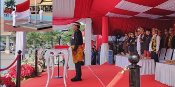 HUT ke-81 RI, Gubernur Kaltara Ingatkan Jaga Kedaulatan RI di Perbatasan
