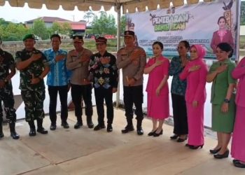 Kapolda Kaltara Hadiri Giat Tebar Benih Bibit Ikan di Polres KTT