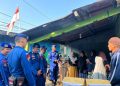 Bakti Sosial Jumat Berkah, Ditpolairud Berbagi dengan Warga Jembatan Besi