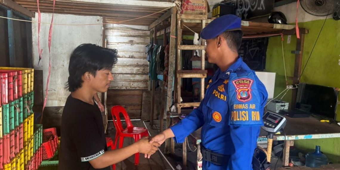 Ditpolairud Polda Kaltara Optimalkan “Polisi RW”! Layanan Aduan Cepat Warga Pesisir