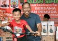 Jalan Santai HUT RI ke-81, Syarwani Tampung Usulan Warga Srimulya