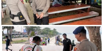 Satpolairud Polres/Ta Jajaran Polda Kaltara Gencar Amankan dan Sambang Objek Wisata Bahari