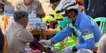 NTT Berduka, PT. MIP Kirim Tim Rescue dan Bantuan Logistik  Korban Gempa