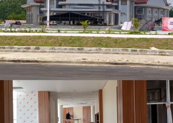 Interior Indoor Gedung Utama Puspem KTT, Telah Terpasang