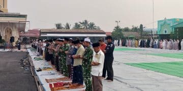 Cuaca Extrem, Warga Bulungan Gelar Sholat Istisqo, Memohon Hujan