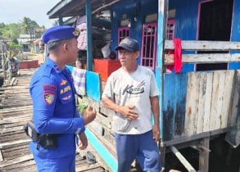 Pos Kamling Presisi Melalui Polisi RW, Perkuat Kamtibmas di Pesisir Kaltara