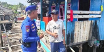 Pos Kamling Presisi Melalui Polisi RW, Perkuat Kamtibmas di Pesisir Kaltara