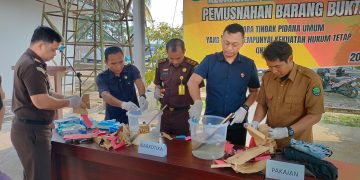 Kejari Bulungan Lenyapkan 27 Perkara! Didominasi Narkotika