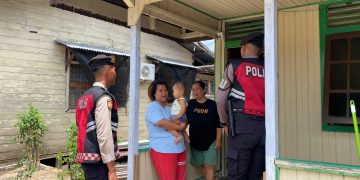 Jaga Kamtibmas di Wilayah Bulungan, Ditsamapta Polda Kaltara Lakukan Patroli Dialogis