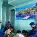 Hari Libur, Polairud Kaltara Hadirkan Perpustakaan Terapung untuk Anak-anak Pesisir Sedadap