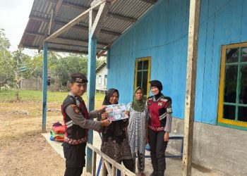 Ditsamapta Polda Kaltara Lakukan Patroli Perintis Kota di Wilayah Bulungan