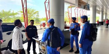 Perkuat Langkah Preventif, Polairud Kaltara Tingkatkan Pengamanan di  Bandara
