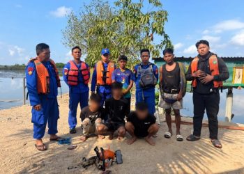Jaga Perairan, Subdit Patroli Tangkap Tangan Pelaku Curat Tambak
